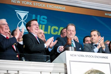 NYSE SLCA Bell Podium