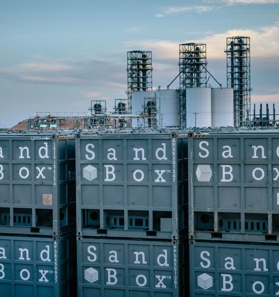 Sandbox Containers Stacked