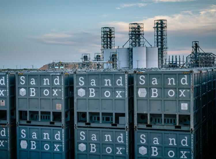 Sandbox Containers Stacked