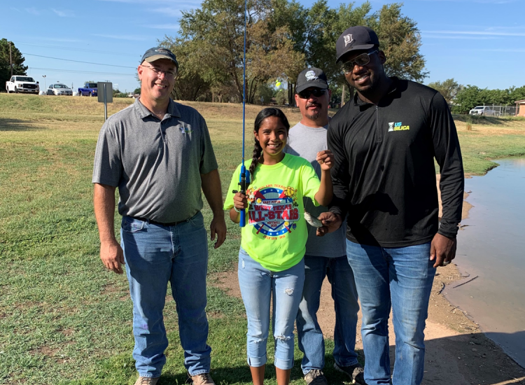 Fishing with Community Kids