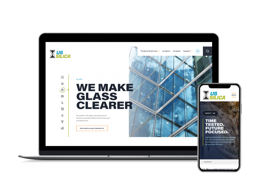 U S Silica Launches New Cutting Edge Website U S Silica